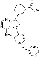 936563-96-1 1-((3r)-3-(4-amino-3-(4-phenoxyphenyl)-1h-pyrazolo(3,4-d)pyrimidin-1-yl)-1-piperidinyl)-2-propen-1-one