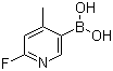 2-Fluoro-4-methylpyridine-5-boronic acid 1072944-18-3