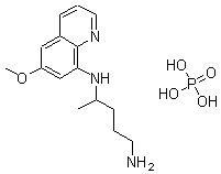 Primaquine diphosphate 63-45-6