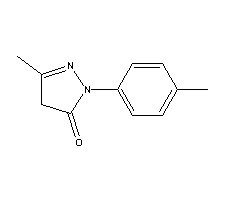 1-(4-甲基苯基)-3-甲基-5-吡唑啉酮 86-92-0;2195-34-8