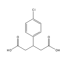3-(4-chlorophenyl glutaric acid) 35271-74-0