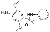 4-Amino-2,5-Dimethoxy-N-phenylbenzenesulfonamide 52298-44-9