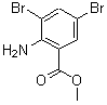 2-氨基-3,5-二溴苯甲酸甲酯