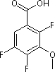 2,4,5-三氟-3-甲氧基苯甲酸 112811-65-1