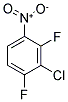 2,4-difluoro-3-chloro nitro benzene 3847-58-3