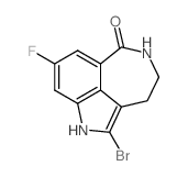 2-Bromo-8-fluoro-4,5-dihydro-1H-azepino[5,4,3-cd]indol-6(3H)-one 283173-80-8