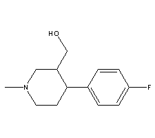 (±)反式-4-(4-氟苯基)-3-羟甲基-1-甲基哌啶 109887-53-8