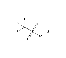 三氟甲基磺酸锂 33454-82-9