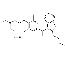 Amiodarone hcl 19774-82-4