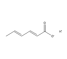 2,4-hexadienoic acid potassium salt 24634-61-5;590-00-1