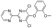 4,6-Dichloro-5-(o-methoxyphenoxy)-2-(2-pyrimidinyl)pyrimidine 150728-13-5