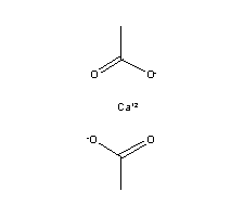 calcium acetate monohydrate 62-54-4