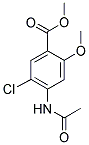 4-乙酰氨基-5-氯-2-甲氧基苯甲酸甲酯 4093-31-6