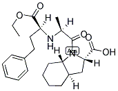 (2S,3Ar,7as)-1-((S)-N-((S)-1-carboxy-3-phenylpropyl)alanyl)hexahydro-2-indolinecarboxylic acid, 1-ethyl ester 87679-37-6
