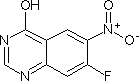 7-氟-6-硝基-4-(氢)-喹唑啉酮