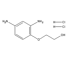 2-(2,4-diaminophenoxy)ethanol dihydrochloride 66422-95-5