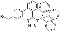 1H-Tetrazole,5-[4'-(bromomethyl)[1,1'-biphenyl]-2-yl]-1-(triphenylmethyl)- 124750-51-2