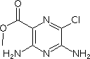 Methyl 3,5-diamino-6-chloropyrazine-2-carboxylate 1458-01-1