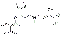 S-(+)-N,N-Dimethyl-3-(1-naphthoxy)-3-(2-thienyl)-1-propylamine oxalate 	132335-47-8