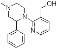 2-(4-甲基-2-苯基-1-哌嗪基)-3-吡啶甲醇