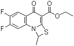 6,7-二氟-1-甲基-4-氧代-4H-[1,3]噻嗪[3,2-a]并喹啉-3-羧酸乙酯 113046-72-3