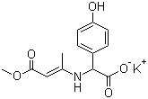 Potassium (R)-(4-hydroxyphenyl)((3-methoxy-1-methyl-3-oxoprop-1-enyl)amino)acetate 69416-61-1  