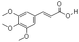 3,4,5-Trimethoxycinnamic acid 90-50-6