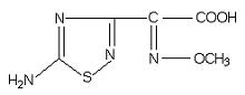 (z)-2-(5-amino-1,2,4-thiadiazol-3-yl)-2-methoxyiminoacetic acid 72217-12-0