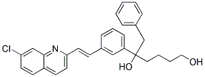 2-(2-(3-(2-(7-Chloro-2-quinolinyl)-ethenylphenyl)-3-hydroxypropyl)phenyl)-2-propanol 142569-70-8