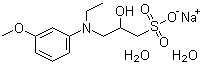 N-乙基-N-(2-羟基-3-磺丙基)-3-甲氧基苯胺钠二水合物