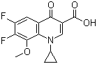 1-Cyclopropyl-6,7-difluoro-1,4-dihydro-8-methoxy-4-oxo-3-quinolinecarboxylic acid 112811-72-0