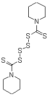 Bis(pentamethylene)thiuram tetrasulfide 120-54-7