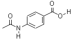 4-acetamidobenzoic acid 556-08-1