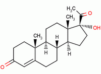 17A-hydroxyprogesterone 68-96-2