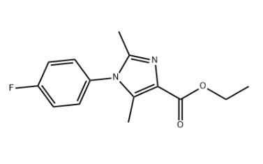 1-(4-氟苯基)-2,5-二甲基-1H-咪唑-4-羧酸乙酯 1651165-01-3