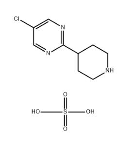 5-氯-2-(哌啶-4-基)嘧啶硫酸盐 1423719-41-8