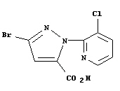 3-溴-1-(3-氯吡啶-2-基)-1H-吡唑-5-甲酸
