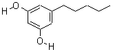 5-pentylbenzene-1,3-diol 500-66-3