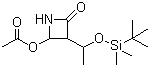 (3S,4R)-4-Acetoxy-3-[(R)-1-(tert-butyldimethylsilyloxy)ethyl]azetidin-2-one 76855-69-1