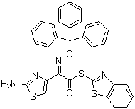 (Z)-2-(2-氨基噻唑-4-基)-2-三苯甲氧亚氨基乙酸(2-巯基苯并噻唑)酯