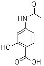 4-acetamido-2-hydroxybenzoic acid 50-86-2