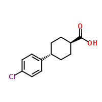 Trans-4-(4-chlorophenyl) cyclohexane carboxylic acid 49708-81-8