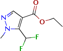 1-甲基-5-二氟甲基-1H-吡唑-4-羧酸乙酯 851725-98-9