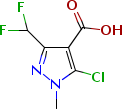 5-氯-3-二氟甲基-1-甲基-1H-吡唑-4-甲酸 1202993-11-0