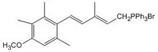5-(4-methoxy-2.3.6-trimethylphenyl)-3-methyl-penta-2.4-diene-1-triphenylphosphonium bromide 84244-59-7 