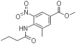 Methyl-4-(butyrylamino)-3-methyl-5-nitrobenzote 152628-01-8