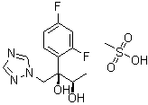 (2R,3R)-2-(2,4-difluorophen yl)-1-(1h-1,2,4-triazol- 1-yl)-2,3-butanediol methanesulfonate 1175536-50-1