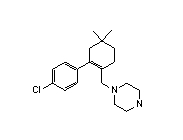 1-[[2-(4-氯苯基)-4,4-二甲基环己-1-烯基]甲基]哌嗪 1228780-72-0