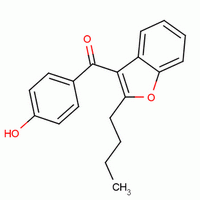 2-Butyl-3-(4-hydroxybenzoyl)benzofuran 52490-15-0