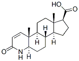 4-aza-5a-androstan-1-ene-3-one-17β-carboxylic acid 104239-97-6